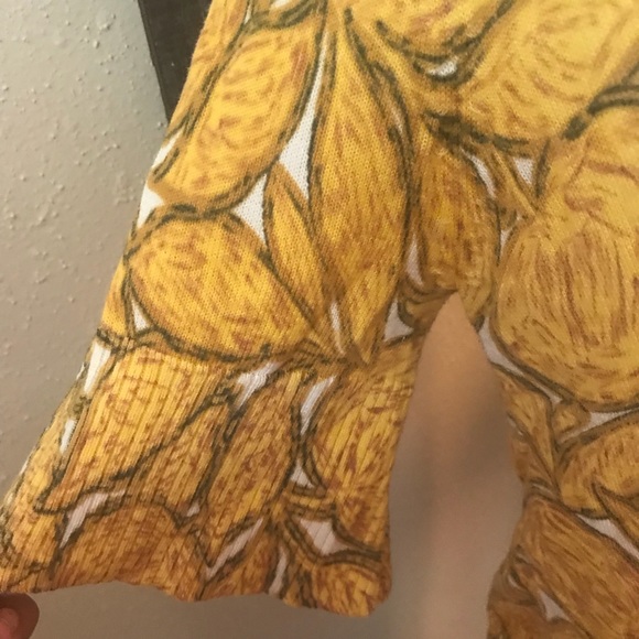 yellow Anthropologie cardigan - Picture 3 of 5